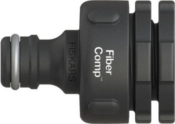 Fiskars FiberComp Hahnverbinder Multi 1/2", 3/4", 1" (1027056)