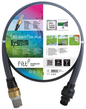 ewuaqua Aspir-Flex Ansaug-Set 22 mm, 0,6 bar, 7 m, Messingfilter (76063)