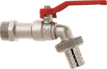 Geka Kugelauslaufventil Messing Nenngröße 19 mm Außengewinde 3/4″ (35.3003)