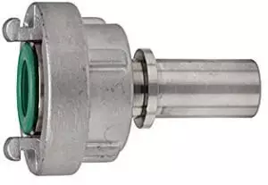 Riegler Storz-Kupplung Stutzen Schaleneinband Messing LW19, Größe 25-D (2402.3119)