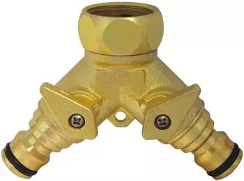 C.K Magma G7918 Messing 2-Wege-Verteiler 3/4" IG Steckkupplung (G7918)