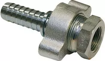 Teguma Boss Dampfschlaucharmatur Verz.Stahl/Stahlguss 32mm IG 1.1/4" (5410032000)