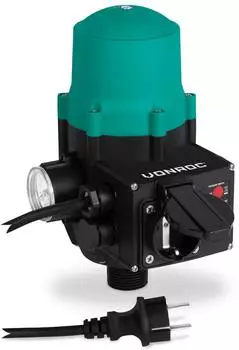 VONROC Elektronischer Druckschalter Plug & Play 1100W 10 Bar (GP804AA)