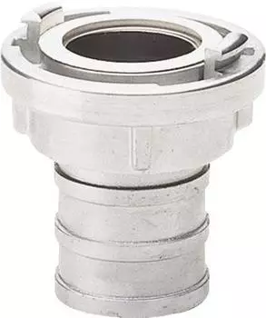 Teguma Saugkupplung Storz D, langer Schlauchstutzen, 19mm, Aluminium (5110019031)