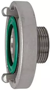 Riegler Storz-Festkupplung Edelstahl V4A, Storz-Größe 32, G 1 AG (3403.4410)