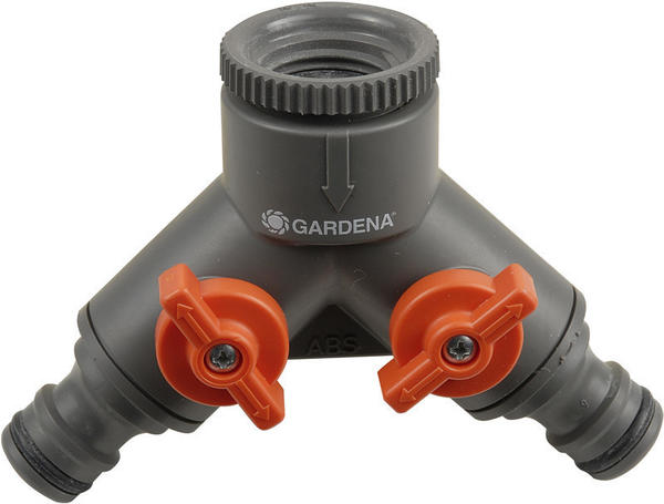 Gardena 2-Way Coupling 21mm (0936-20)