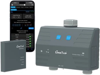 LinkTap G2S Drahtloser Bew&auml;sserungscomputer 2 Zonen