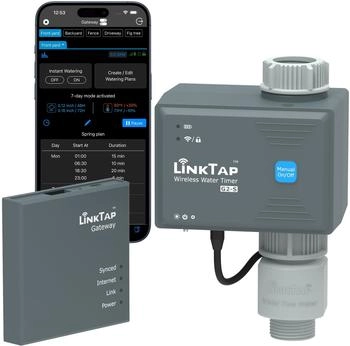 LinkTap G2S Drahtloser Bew&auml;sserungscomputer 1 Zone