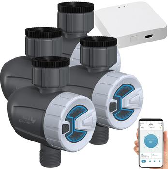 Royal Gardineer Bewässerungscomputer mit WLAN Gateway und App (ZX7407-944)