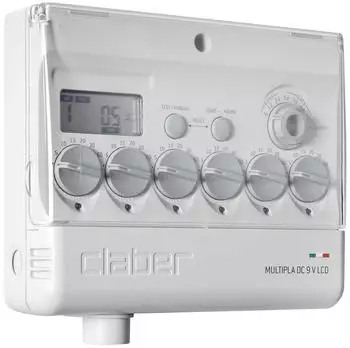 Claber Multipla Dc 9 V LCD Bewässerungscomputer