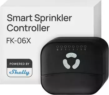 Shelly FrankEver Sprinkler Controller FK06X schwarz