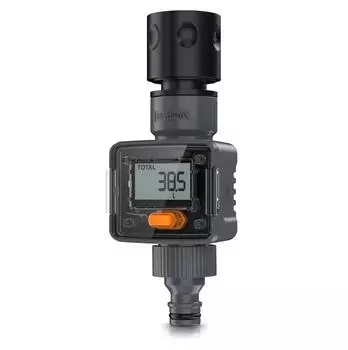 Brandson Digitaler Wasserzähler 3/4" 4 Modi IPX6 LCD-Display