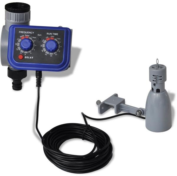 vidaXL Bewässerungscomputer mit Regensensor (41194)