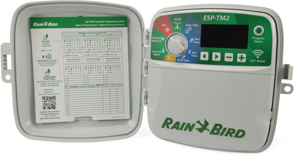 Rain Bird Steuergerät für Innen- und Außenberich Typ ESP-TM2 8 Stationen