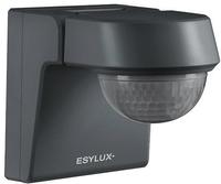 ESYLUX EM10025389 Decke, Wand, Aufputz Bewegungsmelder 230&deg; Grau IP55, IK07