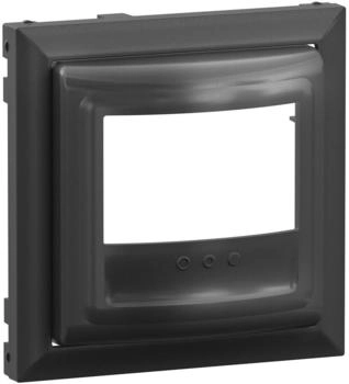Legrand 765437 SEANO Abdeckung BWM 2-/3-Leiter Anthrazit lackiert