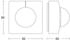 Steinel 009113 IS 3180 COM1 Passiv Infrarot Aufputz IP54 180° Reichweite max: r = 20 m (628 m²) IS 3180 COM1 Aufputz eckig