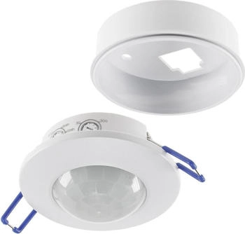 ChiliTec Decken-Einbau-Bewegungsmelder 360&deg; FLAT PIR LED geeignet 8m Detektion (22472)