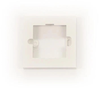 MDT Montagerahmen Slimline für Präsenzmelder, Reinweiß matt (SCN-P360R3.01)