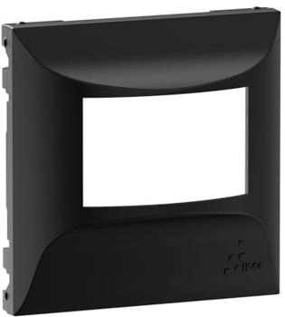Legrand 765339 SEANO Abdeckung für 3-Leiter IP44 Schwarz lackiert