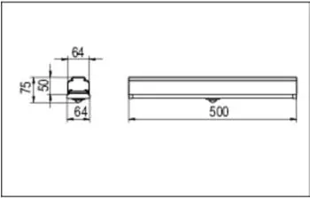 Ridi VLMF-SEN500 Tragschienen-Sensormodul Bewegungsmelder (1500158)