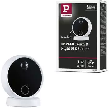 Paulmann MaxLED Wireless Steuerung PIR & Touch Sensor DC3V Wei&szlig;/Schwarz (71228)
