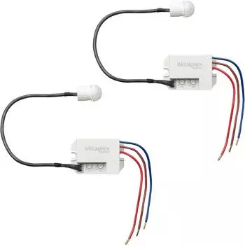 Oktaplex Jan Mini Unterputz-Bewegungsmelder PIR 360&deg; 8m 230V IP65 (Jan)