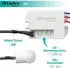 Oktaplex Jan Mini Unterputz-Bewegungsmelder PIR 360° 8m 230V IP65 (Jan)