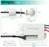 Oktaplex Jan Mini Unterputz-Bewegungsmelder PIR 360° 8m 230V IP65 (Jan)