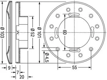 Wago DALI-Msensor 02 5DPI 41w (2851-8302)
