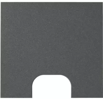 Gira Cube Bewegungsmelder Deckel mit Leitungseinf&uuml;hrung, anthrazit (824410)