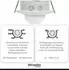 Oktaplex Sam Präsenzmelder 360° PIR-Sensor Unterputz weiß, 2er Set (22027)