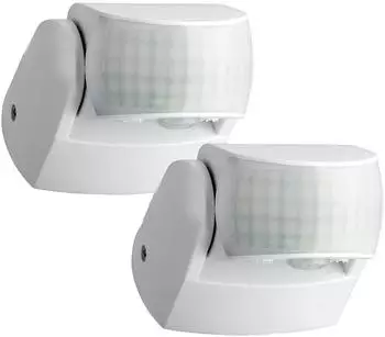 sebson Bewegungsmelder Außen IP65 Infrarot 12m/180° 2er-Set (2_X_IR_OUT_E)