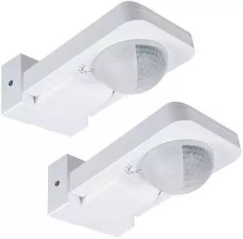 Maclean PIR Bewegungsmelder Außen 2000W IP65, 2er-Set (MCE243)