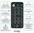 Oktaplex Tim Decken-Bewegungsmelder 360° PIR-Sensor IP65 anthrazit, 2er-Set (2x22039)