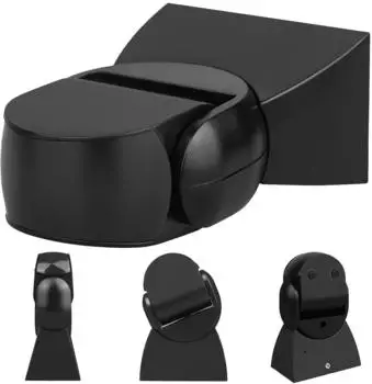 Maclean MCE201 PIR-Außenmelder 180° IP65 schwarz (MCE201 B/B)