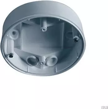 Esylux Aufputzdose COMPACT IP54, silber (EP10425912)