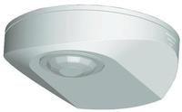 Grothe 94500 Aufputz PIR-Bewegungsmelder 360&deg; Relais Wei&szlig; IP40