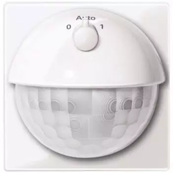 Merten ARGUS 180 UP Sensor-Modul mit Schalter, polarwei&szlig; gl&auml;nzend (MEG5711-0319)