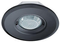 Esylux Bewegungsmelder Up Rund Schwarz Md-flat 360i/8 Rd Bk