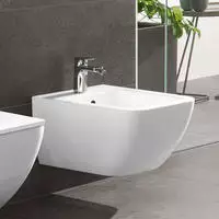 Villeroy & Boch Venticello Bidet, wandh&auml;ngend, Badkeramik, 441100RW, stone...