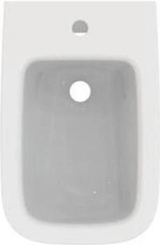 Ideal Standard i.life B Standbidet mit Hahnloch und Überlauf, Weiß (T461701)