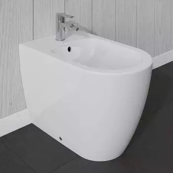 Duravit ME by Starck Bidet 60x37cm weiß seidenmatt mit DuraShield (228910AC00)