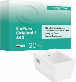 Hansgrohe EluPura Original Q Bidet 54x36cm weiß (60284450)