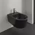 Villeroy & Boch Skyla Bidet 53x37cm Pure Black mit CeramicPlus (448200R7)