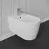 Duravit ME by Starck Bidet 57x37cm weiß seidenmatt mit DuraShield (228815AC00)