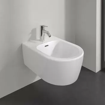 Villeroy & Boch Skyla Bidet 53x37cm weiß mit CeramicPlus (448200R1)
