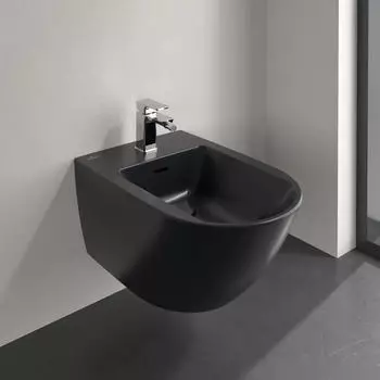 Villeroy & Boch Antao 56x37,5cm Pure Black mit CeramicPlus (541100R7)