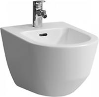 LAUFEN Wandbidet LAUFEN Pro 360x530, 1 Hahnloch mittig, wei&szlig; mit LCC, 83095.2,