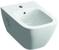 Geberit Wand-Bidet Renova Plan we., teilgeschlossene Form, mit &Uuml;berlauf
